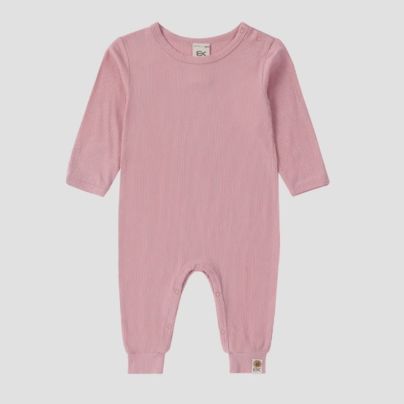Pink Bamboo Baby Onesie - Picture 3 of 4